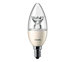 E1406230LED X-Diverse E14-230v006w113x38 Bulb E14 230v   6w h:113 x ø:38mm LED LED Candle (25,000 hours) Dimmable "40w"